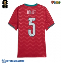 Fotballdrakt Dame Portugal Diogo Dalot #5 Hjemmedrakt VM 2026 Kortermet
